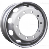 Accuride 396-3101012-01 11.8x22.5 10x335 ET 0 Dia 281 (silver)