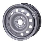 ТЗСК LADA Xray 6.5x16 4*100 ET41 DIA60.1 Silver Штампованный